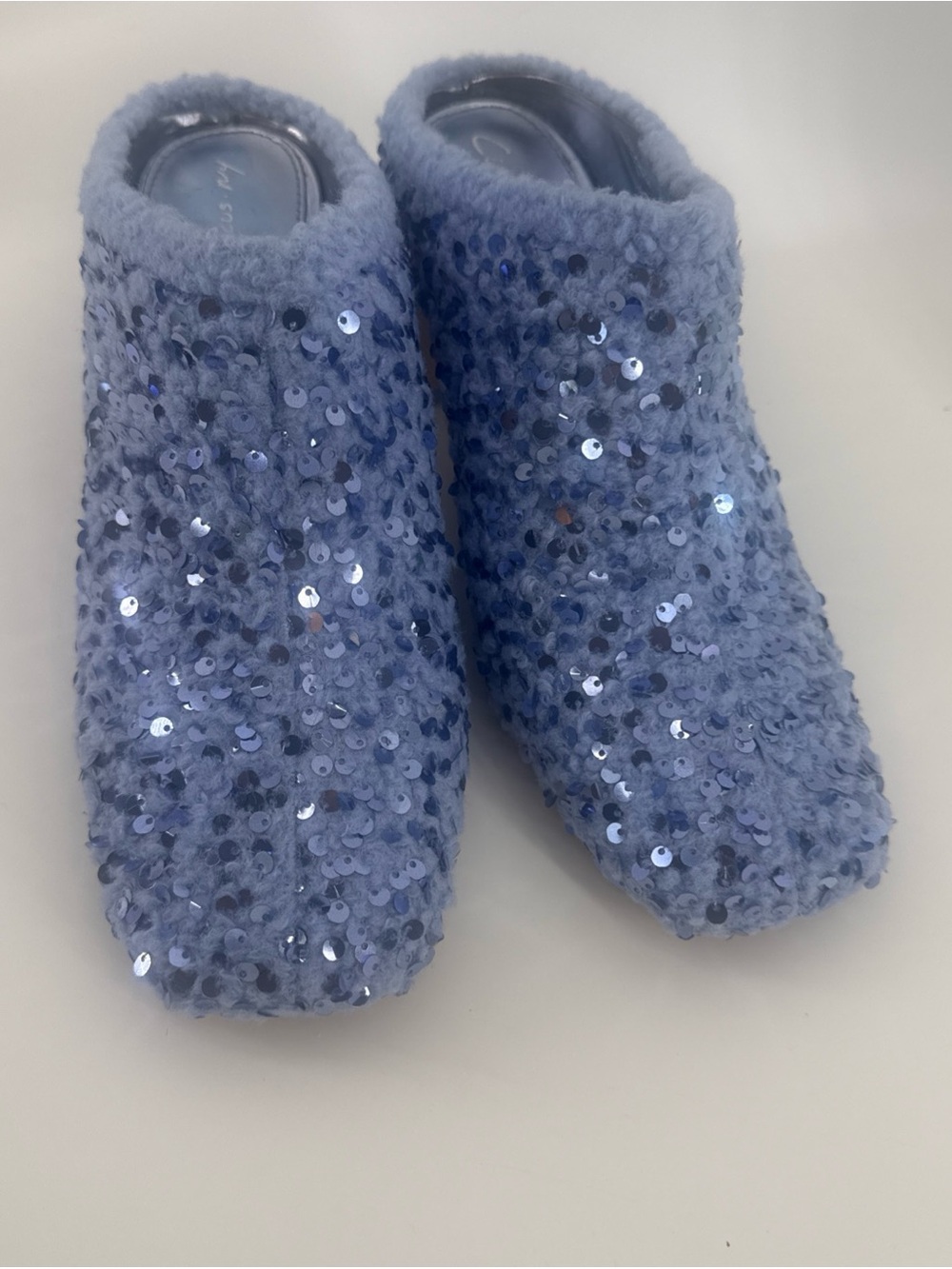 Circus by Sam Edelman Circus Womens ORIN Faux Fur Slip On Mules SZ 9